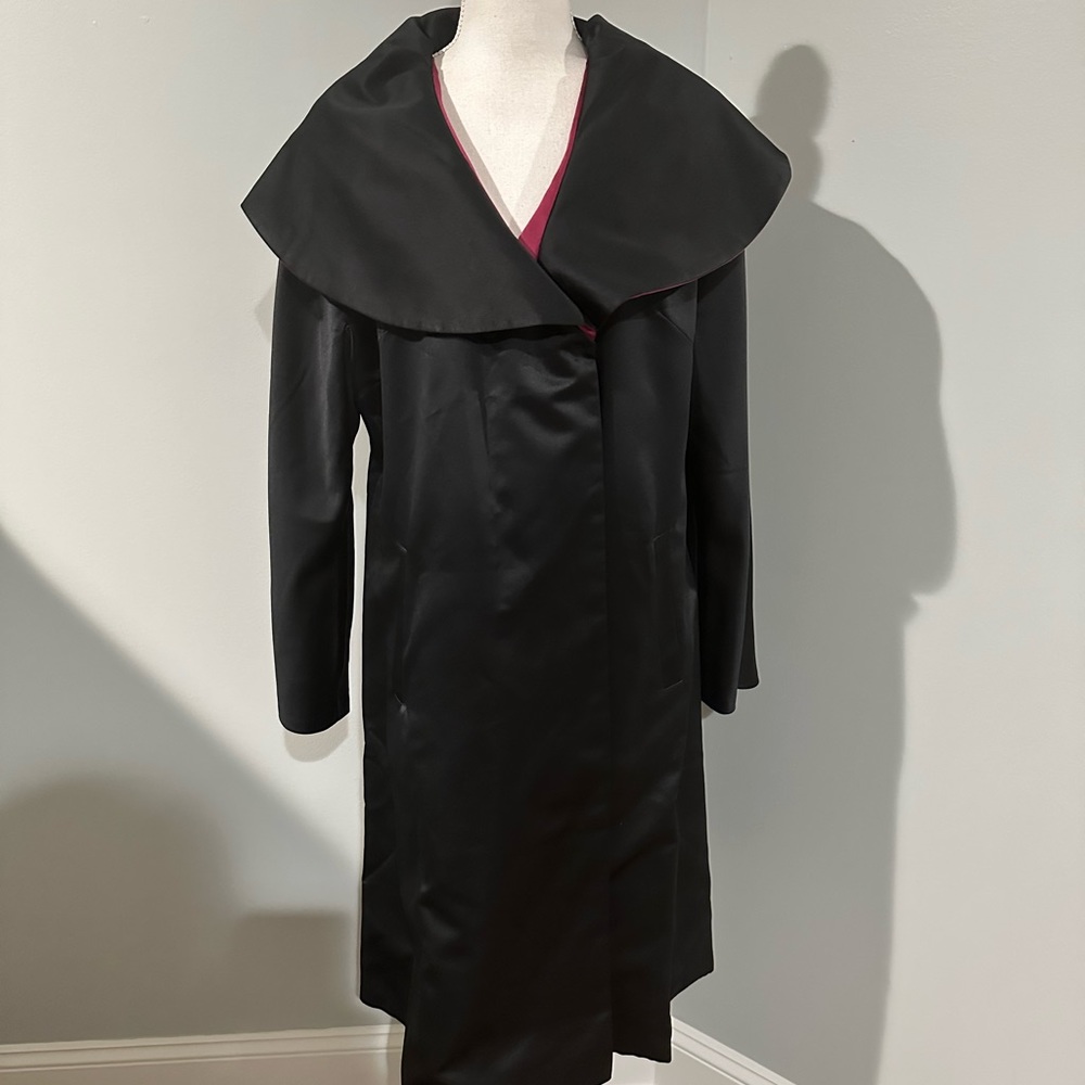 Vintage Reversible Satin Coat Size M and NEW w/Tags